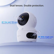 EZVIZ by Hikvision H7C Dual-Lens Pan & Tilt Wi-Fi Camera HIKVISION